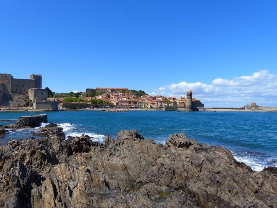 Collioure Appart En Bord De Mer Plage A 50M Clim Garage Location Du Samedi Au Samedi Zewnętrze zdjęcie
